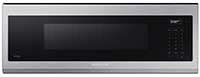 SAMSUNG 1.1 Cu Ft Smart SLIM Over the Range Microwave Oven w/ 550 CFM Hood Vent, Wi-Fi, Voice Control, LED Light Bar, Sensor Cook, 1100 Watt, ME11A7710DS/AA, Fingerprint Resistant Stainless Steel