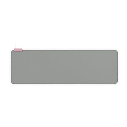 Razer Goliathus Extended Chroma Gaming Mouse Pad: Customizable Chroma RGB Lighting - Soft, Cloth Material - Balanced Control & Speed - Non-Slip Rubber Base - Quartz Pink