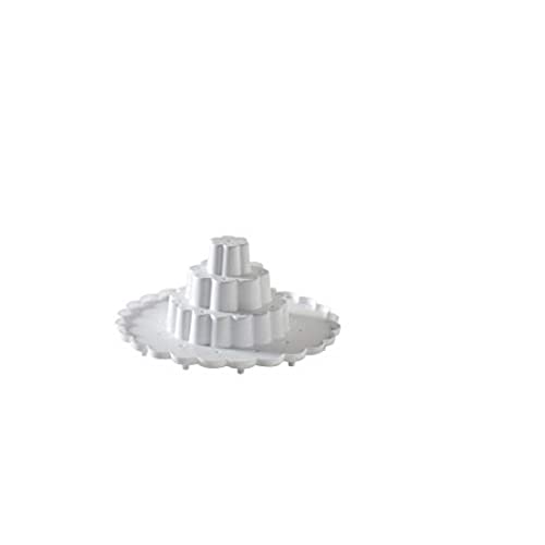 Nordic Ware Tiered Cake Pop Display Stand, White, Holds 37 pieces