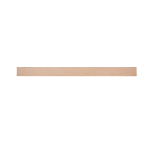 Quicklock RTA (Ready-to-Assemble) | Base Kitchen Cabinets - Shaker Style | Made in America | Soft Close Hardware (Raw Maple, .25"X4.5"X60" Toe Kick)