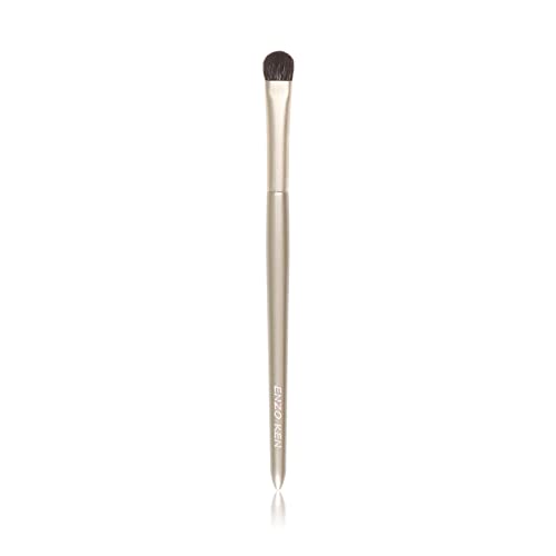 Natural Goat Hair Eye Shadow Brush by ENZO KEN, Large Smudge Eyeshadow Brush, Shader Eye Shadow Brush, Eye Shader Brush, Single Eyeshadow Brush, Eye Brushes, Eyeshadow Blending Brush. (Gold, E203L)