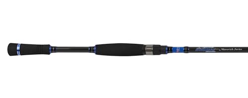 Dobyns Rods Maverick Spinning / 6'0" / 1 PC / 4-10 LB Line Weight / 1/8-3/8 oz Lure Weight/Light Fast Action/EVA-Split HDL