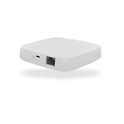 Smart Switch Smart Vibration Sensor Detection Tuya Smart Life Notification Real-Time Motion Shock Alarm History Record (Color : Wired hub)