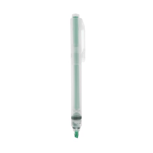 Muji Push Button Highlighter Pen (Refill-exchange Type) 5-colors Set