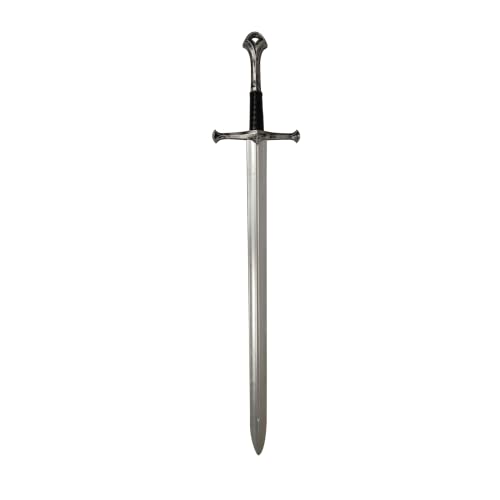 QUETZALCOATLUS Middle Ages Medieval PU Foam Two Handed Sword Toy Great Sword Weapon Toy for Knight Soldier Warrior Costume Battle Play Halloween Cosplay LARP