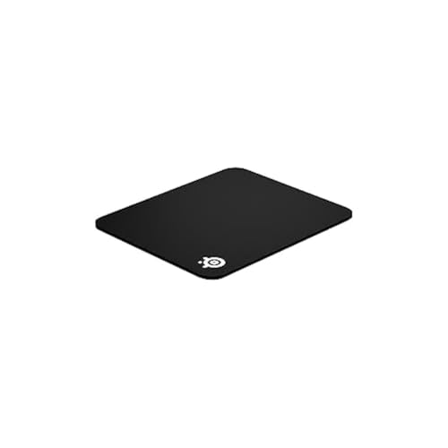 SteelSeries QcK Gaming Mouse Pad - Medium Thick Cloth - Peak Tracking and Stability - Black