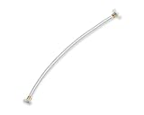 Stayput 8" White Shock Cord & Fastener for Canvas Covers, 4 Pack - Cord Length is 8" End to End w/Out Loop