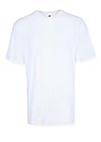 Hanes Men's Tagless ComfortSoft Crew Undershirt, White, X-Large/Tall (Pack of 5)