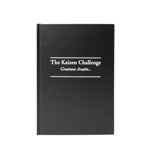 Kaizen Challenge - Self Improvement Journal for Men & Women - Daily Planner and Habit Tracker for Productivity, Discipline, and Mental Health - 20 Week Life Planner Journal