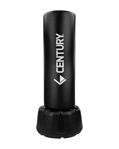 Century Wavemaster 2XL Pro Freestanding Punching Bag for Adults - Black | Ships in Two Boxes | Boxing Bag with Stand | Punching Dummy & Kickboxing Bag | Heavy Punching Bag | Martial Arts Kicking Bags