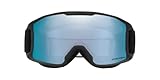 Oakley Line Miner Snow Goggle, Youth-Fit, Matte Black Strap/Prizm Snow Sapphire Iridium Lens, Small