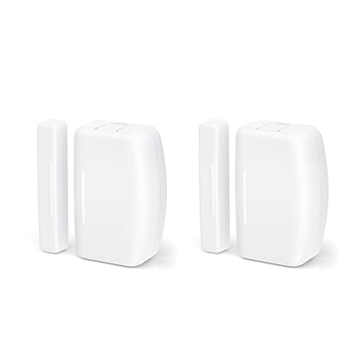 THIRDREALITY Zigbee Contact Sensor 2 Pack,Door and Window Monitor, Home Automation,Works with Home Assistant,SmartThings,Aeotec,Homey,Hubitat or Echo Devices with Build-in Zigbee Hub,hub Required