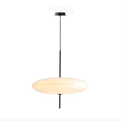 Brikey 19.7'' Nordic Acrylic Pendant Light, 5-Light Hanging Ceiling Lamp Chandelier for Dining Room Kitchen Island(White)