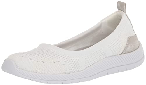 Easy Spirit Women's Glitz 2 Sneaker, White 140, 9.5 Narrow