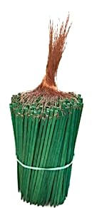 Wired Wood 7 INCH Green Floral Picks for Flower Arrangements, Stay Put Stems Package of 250 Stems per Bunch/ 10.7 oz, (1)