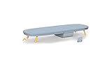 Joseph Joseph Folding Tabletop Ironing Board with Iron Holder, Compact, Space-Saving, Grey/Yellow