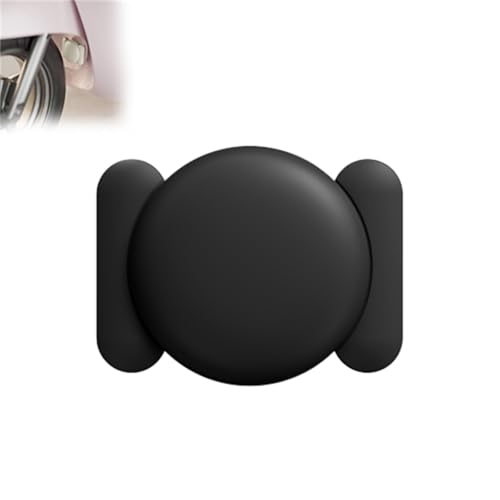 Entrancet GPS Tracker, Mini GPS Trackers Device with Weatherproof Magnetic Case, Car Non Subscription for Android Phone, for iPhone, for Pets, Vehicles, Children (for Android Black)