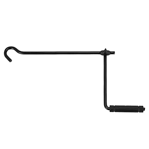 YISRAEL Car Jack Hand Crank Wheel Spanner Handle for Scissor Car Lift, Black, (143474)