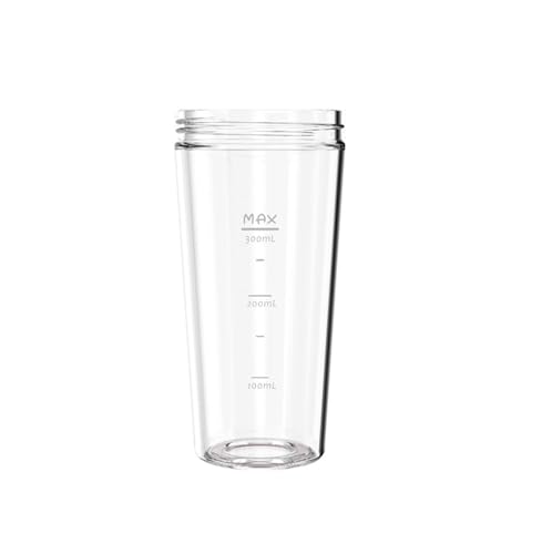 NieKe Glass Cup, Compatible for Xiaomi 17pin 400ml Electric Juicer Electrical Portable Mini Fruit Vegetable Orange Juice Parts Accessories