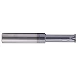 5/8" 11-32 TPI Single Pitch Solid Carbide Thread end Mill - AlCrN Coated, 5 Flute- .490" Cutting Diameter, Necked to Thread 1.375 Deep, 1/2" Shank Diameter, 3-1/2" Overall Length