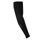 PEARL IZUMI Unisex Cycling Thermal Arm Sleeve, Insulated for Cool Weather & Water Resistant for Cycling, Running & More, Black, Medium