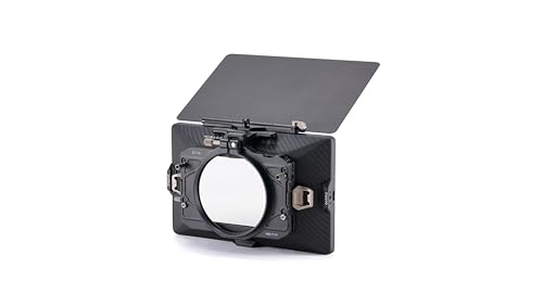 Tilta Mirage Pro Matte Box - 114mm Single Backing Kit | Carbon Fiber | Starter Kit | Clamp On to Cine Lenses | Expandable Design | Lightweight Construction