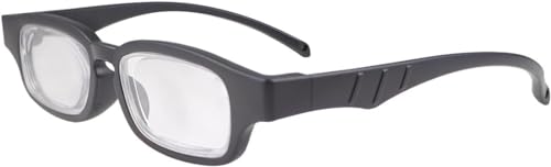 PUDOEN Adjustable Focus Reading Glasses 0D to +350D Diopters Readers Glasses Flex Focal Adjustable Glasses，Flex Focal Adjustable Glasses Dial Vision Reading Glasses Zoom Eyeglasses Men Women