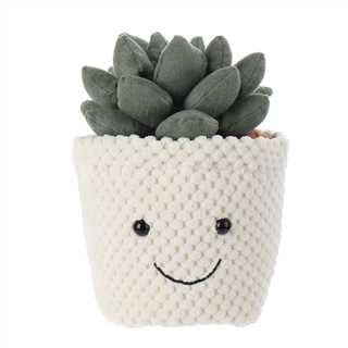 Apricot Lamb Potted Succulents Plant Stuffed Animals for Kids, Soft Cute Plush Toys for Baby Girl and Boy, 4.7 Inches
