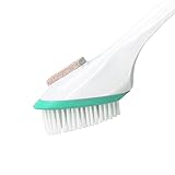 Miracle Foot Brush 30" w/ Scrubbing Pumice Stone and Shower Grip Handle Hook.