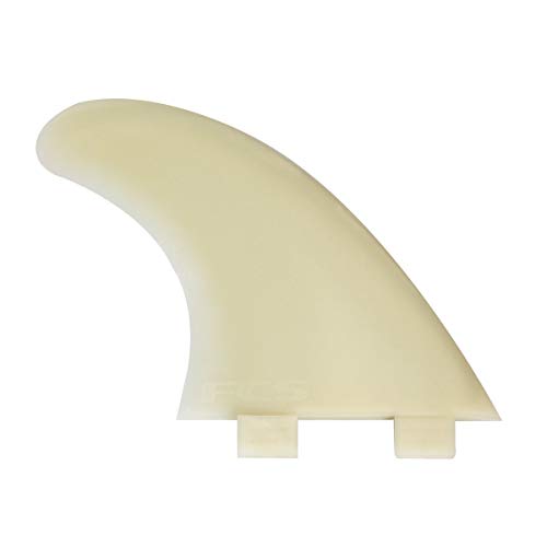 FCS M7 Natural Glass Flex Tri Set Fin Large Large