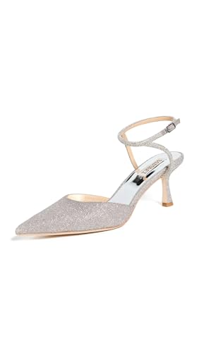 Badgley Mischka Women's Autumn Pump, Antique Silver, 6