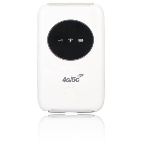 4G LTE USB Modem, with Micro SIM Card Slot, 300Mbps Unlocked Mobile Router SIM Slot, Pocket Mobile Hotspot Travel Portable Hotspot, Up to 10 Users