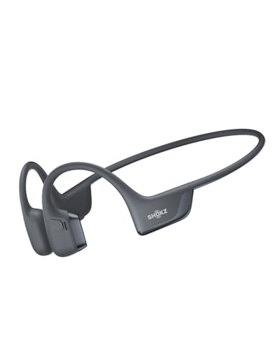 SHOKZ New OpenRun Pro 2 - Open-Ear, Bone Conduction Sport Headphones - with Headband - Sweat Resistant, Workout Headphones - Secure, Wireless, Comfortable Fit-Deep Bass and Smart Mic App