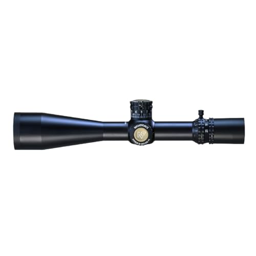 Nightforce ATACR 5-25x56mm First Focal Plane (F1/FFP) 34mm Tube Durable Precise Waterproof Fogproof Hunting Gun Scope, 1 Mil-Radian DigIllum PTL Mil-R Reticle