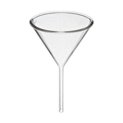 50mm, Glass Funnel, Short Stem, Karter Scientific 213V1 (Pack of 12)