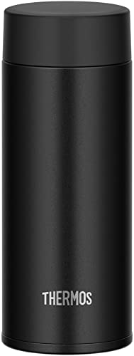 JOQ-350 BK Thermos Water Bottle, Vacuum Insulated Mobile Mug, 11.8 fl oz (350 ml), Black, Easy to Clean Every Corner, Dishwasher Safe, Stainless Steel, Bottle, Lightweight and Compact