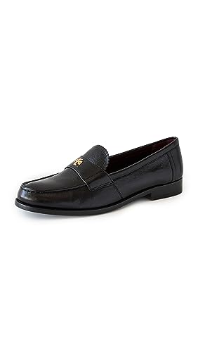 Tory Burch Women's Classic Loafers, Perfect Black, 7.5 Medium US