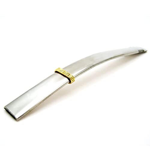 Stainless Steel Flat Straw Bombilla Filtered M24 Surgical steel ships from USA