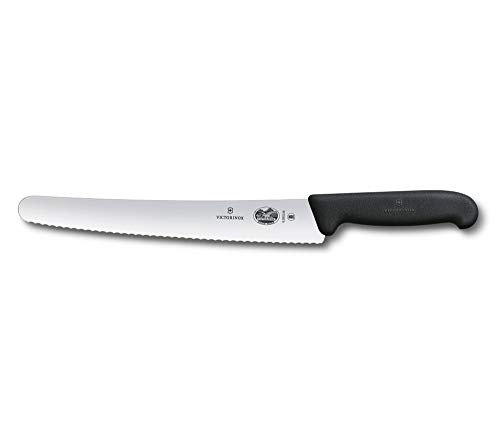 Victorinox Fibrox 10.25-Inch Bread Knife with Serrated Edge and Black Handle