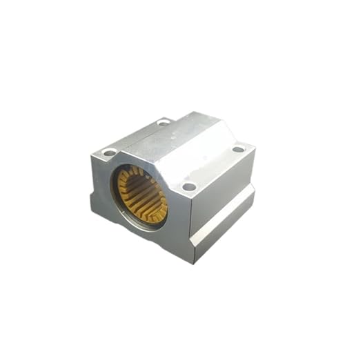 1PCS SCS20 SC20UU SCS20UU-S for 20mm Shaft Guide Rail Linear Bearing Block with LM20UU-S Engineering Plastic Bearing Low Noise