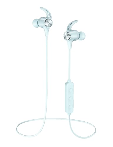 Hsoipn Wireless Headphones, Bluetooth 5.2 Stereo aptX Wireless Earbuds Bass Bluetooth Earbuds Bulit-in Mic with 16H Playtime, Magnetic, IPX7 Waterproof Perfect for Sport, Gym