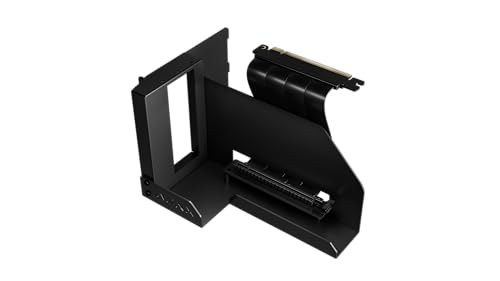 APNX V1 Vertical GPU Holder Bracket+Riser Cable PCIE 5.0 -Black-