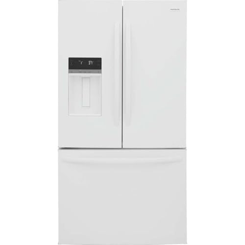 Frigidaire 27.8 Cu. Ft. French Door Refrigerator in White FRFS2823AW