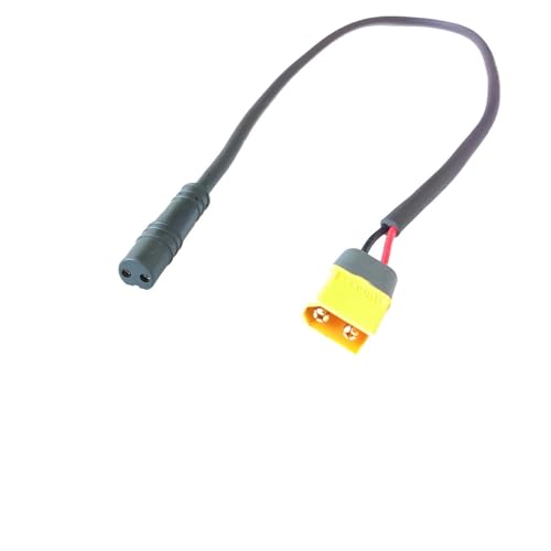 usmenghe Z215A Battery Connector 2 pin Male&Female Extension Cable for Ba-fang Motor BBS Power Port E-Bike Waterproof(XT60 M with Z215 F)