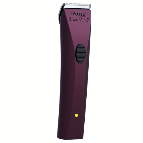 Wahl Professional Animal Bravmini+ Pet, Dog, Cat, & Horse Cordless Trimmer Kit - Purple