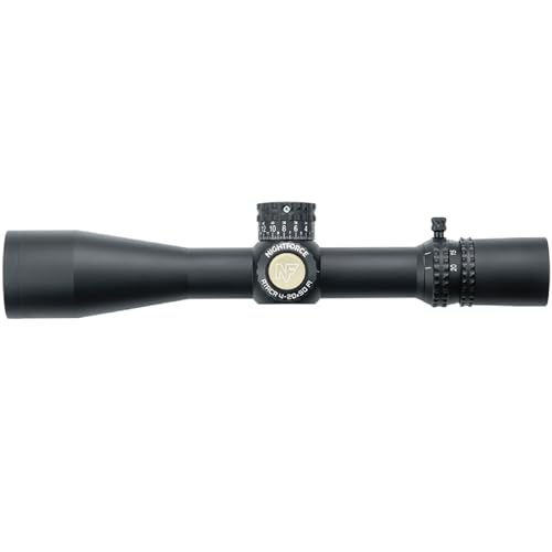 Nightforce ATACR 4-20x50mm First Focal Plane (F1/FFP) 34mm Tube Durable Precise Waterproof Fogproof Hunting Gun Scope, 1 Mil-Radian DigIllum PTL Tremor3 - Illuminated Reticle