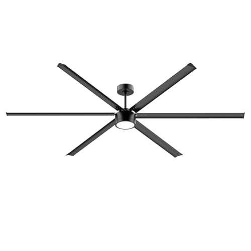 BrilMaison 96 inch Large Ceiling Fans with Lights and Remote