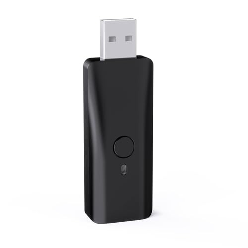 EJGAME Wireless Adapter Converter Compatible with PlayStation5 & PC,Makes PS5/PS4/Xbox/Switch Controllers Compatible with Your PS5 & PC,Supports All PS5 Games (Black)