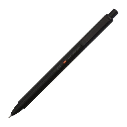 Uni Kuru Toga Metal Mechanical Pencil, Auto Lead Rotation, 0.5mm Fine Point, All-Metal Body, Nocturne Black, M5KH1P.24