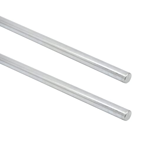 AR-PRO (2-Pack) 5/8” x 36” Zinc Plated Steel Rods Designed for Use as an Axle Shaft on Hand Trucks Dollies Wagons 4005BC Wheelbarrows